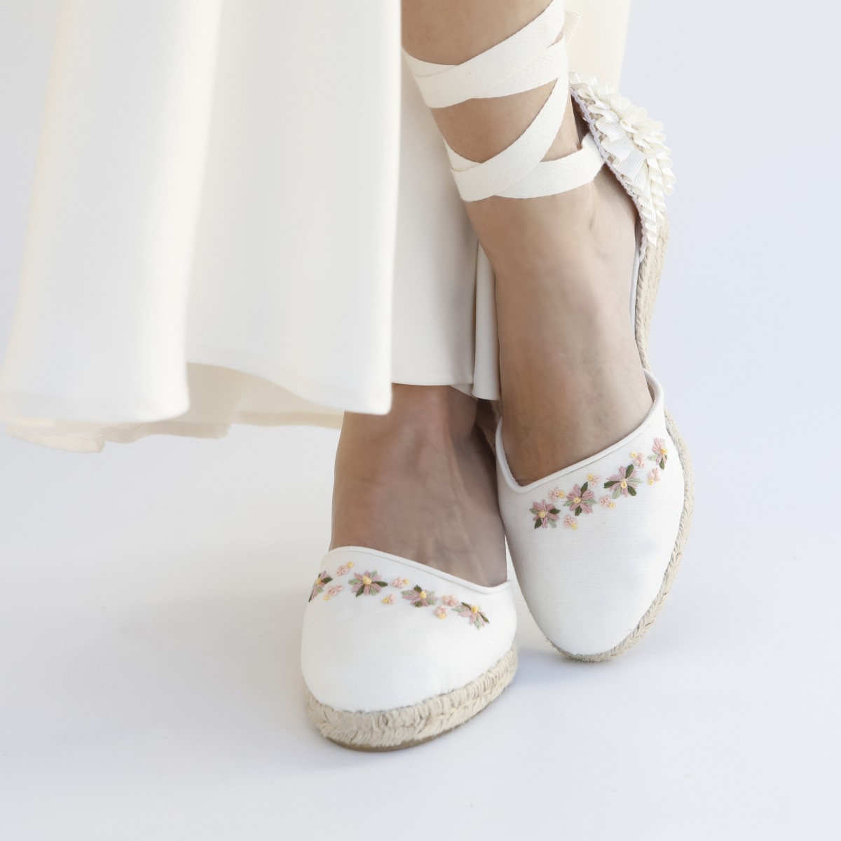 Alpargatas Esparto Alpargatas Mujer Alpargatas Cuña Color Crudo ALPARGATA  NOVIA CARLA Elenovari, image size:1200x1200
